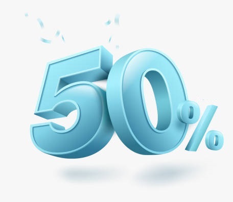 Soldes : -50% sur tout ! 💶 🎁